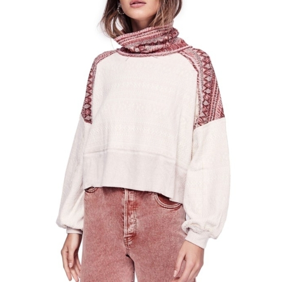 Free PEOPLE we the free at the lodge top large - Picture 4 of 16